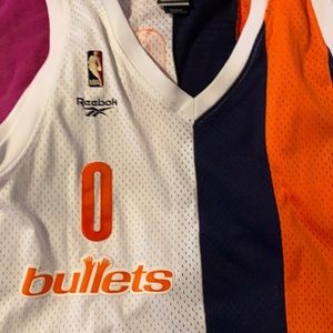 Washington bullet Gilbert Arenas agent zero jersey